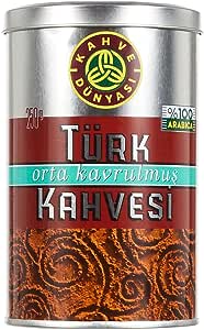 KAHVE DUNYASI Kahve Dünyası Orta Kavrulmuş Türk Kahvesi 250 Gr