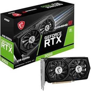 MSI VGA GEFORCE RTX 3050 GAMING X 6G RTX3050 6GB GDDR6 96B DX12 PCIE 4.0 X8 (1XDP 2XHDMI)