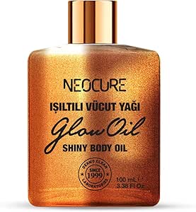 Neo Cure Bronz Işıltılı Vücut Simi Bakım Yağı 100 mililitre