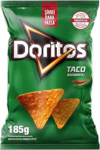 Doritos Taco Baharatlı Mısır Cipsi Parti Boy 185 g
