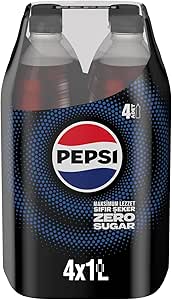 Pepsi Zero Sugar Kola Pet 4 x 1 L
