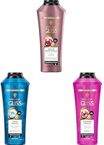 Gliss Şampuan Çeşitleri (3x400ml)