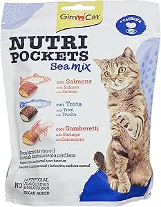 Gimcat Nutripockets Kedi Ödülü Sea Mix 150Gr