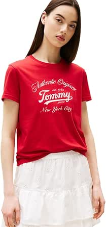 Tommy Hilfiger TJW REG ESSENTIAL LOGO 1 TEE EXT T-shirt Kadın