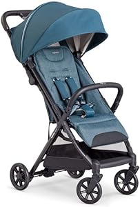 Inglesina Quid2 Tek El Tek Hamle ile Katlanıp Açılan Kabin Boy Bebek Arabası (Midnight Blue)