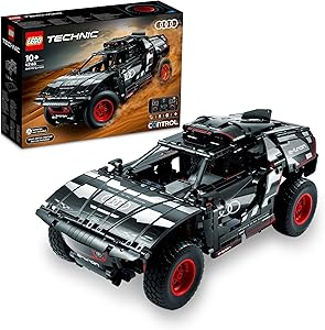 LEGO® Technic Audi RS Q e-tron 42160-10 Yaş ve Üzeri Uzaktan Kumandalı Ralli Arabalarını Seven Çocuklar için Yaratıcı Oyuncak Yapım Seti (914 Parça)