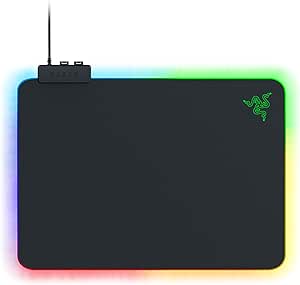 Razer Firefly V2 – Oyun fare altlığı (mikroyapılı yüzeyli oyun fare altlığı, kablo montajı ve RGB aydınlatma) Siyah