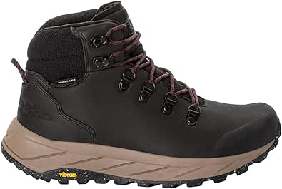 Jack Wolfskin TERRAQUEST X TEXAPORE MID W Kadın Outdoor Ayakkabı, Siyah, 38