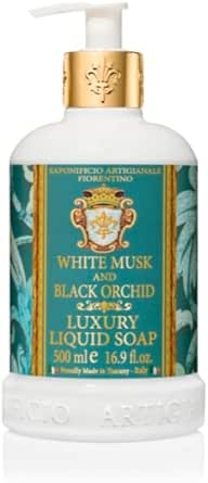 Saponificio Artigianale Fiorentino Sıvı Sabun 500 ml – White Musk And Black Orchid