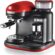 Ariete Moderna Espresso Kahve Makinesi Kırmızı 1318/00-1080 Watt, 15 Bar Basınç, Entegre Kahve Öğütücü, Entegre Süt Köpürtücü, 1 ve 2 Bardak Filtre Tutucu, Maxi Cappuccino Cihazı