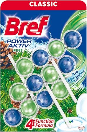 Bref Power Active Çam Kokulu 3’lü Klozet Bloğu, 3 x 50 Gram, Çam 3