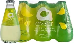 Avşar Kivi ve Limon Aromalı Maden Suyu 200 ml 6’lı