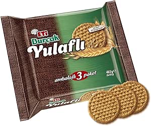 Eti Burçak Yulaflı Bisküvi 3’lü 465 g