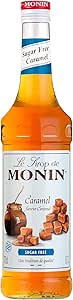Monin Şekersiz Karamel Kahve & Kokteyl Şurubu, 700 ml