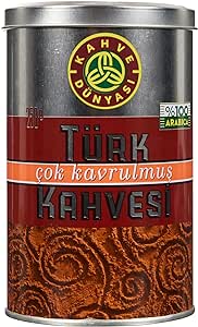 KAHVE DUNYASI Dünyası Çok Kavrulmuş Türk si 250gr