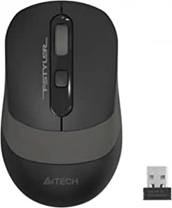 A4Tech FG10S Fsyler Silent 2.4Ghz Nano 2000Dpi Gri Sessiz Kablosuz Optik Mouse