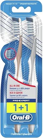 Oral-B Diş Fırçası Pro-Expert Komple 7 40 Orta 1 Alana 1 Bedava Paketi