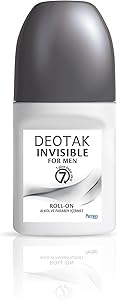 Deotak Invisible Erkek7 Güne Kadar Etkili Roll-On Deodorant 35 ml