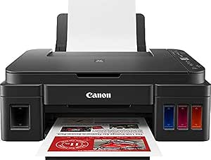 Canon Pixma G3410 Wi-Fi + Tarayıcı + Fotokopi Renkli Çok Fonksiyonlu Tanklı Mürekkep Püskürtmeli Yazıcı