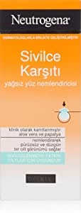 neutrogena sivilce karşıtı yağsız yüz nemlendiricisi 50ml, 50 ml