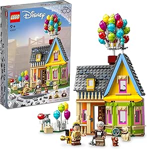 LEGO® | Disney Pixar “Yukarı Bak” Evi 43217-9 Yaş ve Üzeri Sinemaseverler için İnşa Edilebilir ve Sergilenebilir Yaratıcı Oyuncak Yapım Seti (598 Parça)