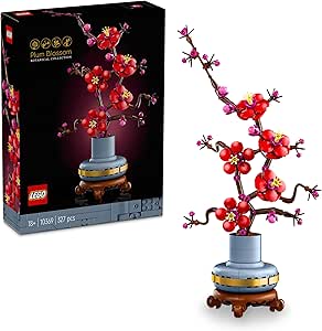 LEGO Icons Erik Çiçeği 10369 – Yetişkinler için Bakım Gerektirmeyen Dekoratif Bitki Yapım Seti (327 Parça)