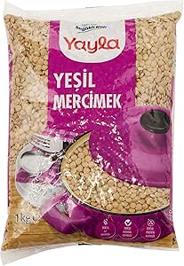 Yayla Yeşil Mercimek 1 Kg