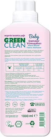 UGREEN U Green Clean Baby Bitkisel Çamaşır Yumuşatıcı 1000ml