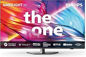 PHILIPS Ambilight TV The One 50PUS8909/62 50″ 126cm 4K UHD Dolby Vision Dolby Atmos Titan OS