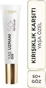 L’ORÉAL PARIS Yaş Uzmanı 50+ Kırışıklık Karşıtı Yenileyici Göz Kremi