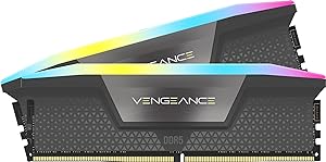 CORSAIR Vengeance RGB 32GB (2x16GB) 6400Mhz DDR5 C36 1,4V RAM (CMH32GX5M2B6400Z36)