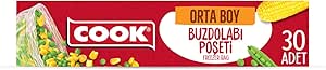 COOK Buzdolabı Poşeti 24 x 38 cm, 30 yaprak, 24’lü