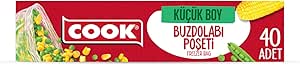 COOK Buzdolabı Poşeti 20 x 30 cm, 40 yaprak, 24’lü