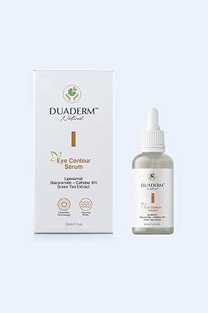 Duaderm Kırışıklık Karşıtı Göz Serumu, Niacinamide ve Caffeine İçeren, 30 ml