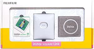 Instax Fujifilm Sq Link Bundle Box, Beyaz