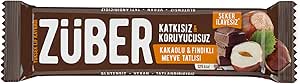🚨 Züber Fındık ve Kakaolu Meyve Tatlısı (12 x 40gr)