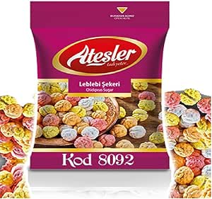 Ateşler Kuruyemiş Şeker Leblebi Kaplanmış Paket 50 gr