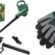 Bosch Home and Garden Elektrikli Yaprak Üfleme ve Toplama Makinesi & Bahçe Eldiveni, L Beden