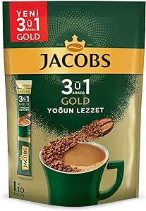 Jacobs 3ü1 Arada Yoğun 10’Lu Paket