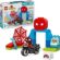 LEGO DUPLO Spin’in Motosiklet Macerası 10424, 2 Yaş ve Üzeri Çocuklar İçin Örümcek Adam Figürü İçeren Eğitici Oyuncak Yapım Seti (24 Parça)