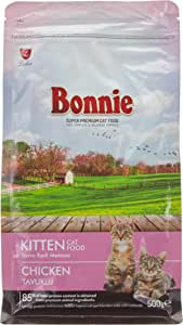 Bonnie Kuru Kedi Maması, Tavuklu, Yavru Kedi, 500 G