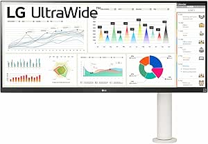 LG UltraWide Monitör 34WQ680, 34-inç, 1080p, 100Hz, 5ms GtG, IPS Display, HDR 10, AMD FreeSync, Displayport, HDMI, Siyah