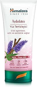 Himalaya Aydınlatıcı Yüz Temizleyici 150 ml | Meyan Kökü, Safran, Salatalık, Nar | Parabensiz, Sabun İçermez | Tüm Ciltler