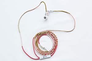 Vorson Handmade Lily 3.5Mm El Yapımı Kablolu Kulakiçi Stereo Kulaklık, Beyaz