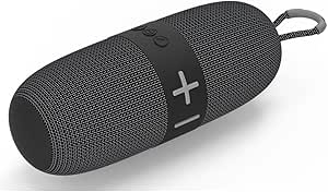 Shaza 16W Ekstra Bass Dahili Mikrofon, Aux, SD Kart, USB Girişli Wireless Hoparlör Gri