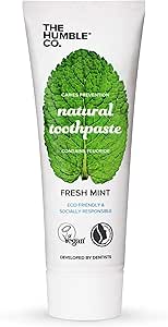 The Humble Co Doğal & Vegan Yetişkinler için Naneli Diş Macunu Komple Bakım 75 ml