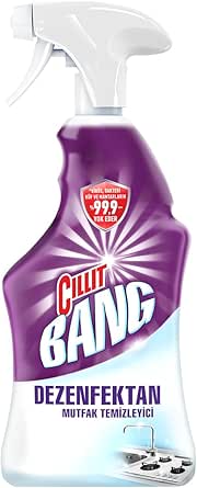 Cillit Bang Dezenfektan Mutfak Yağ ve Kireç Çözücü Sprey 750 ml