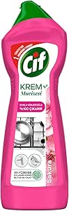 Cif Krem Mucizesi Sakura Parfümlü Yüzey Temizleyici 750 ml