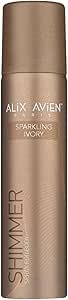 ALIX AVIEN Işıltılı Vücut Spreyi – Shimmer Spray For Body Sparkling Ivory – 75 ml
