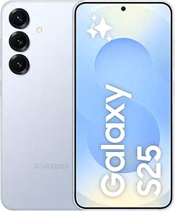 Samsung Galaxy S25, Yapay Zeka(AI) Telefon, 12GB RAM, 128GB Hafıza, Buz Mavisi, Android Akıllı Telefon, 50MP Kamera, Uzun Pil Ömrü (Samsung Türkiye Garantili)